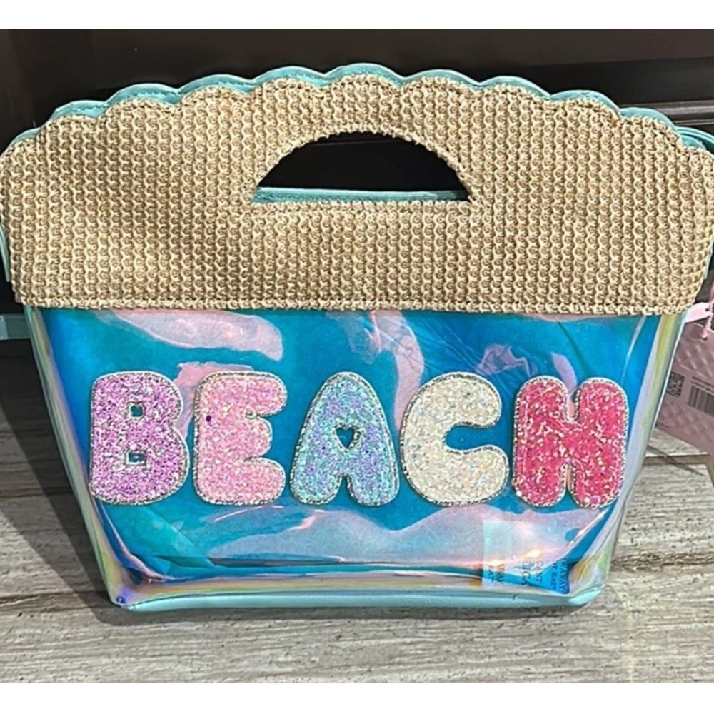 Miss Gwen's OMG BEACH Clear Tote Bag